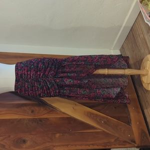 Majorelle midi skirt size Small